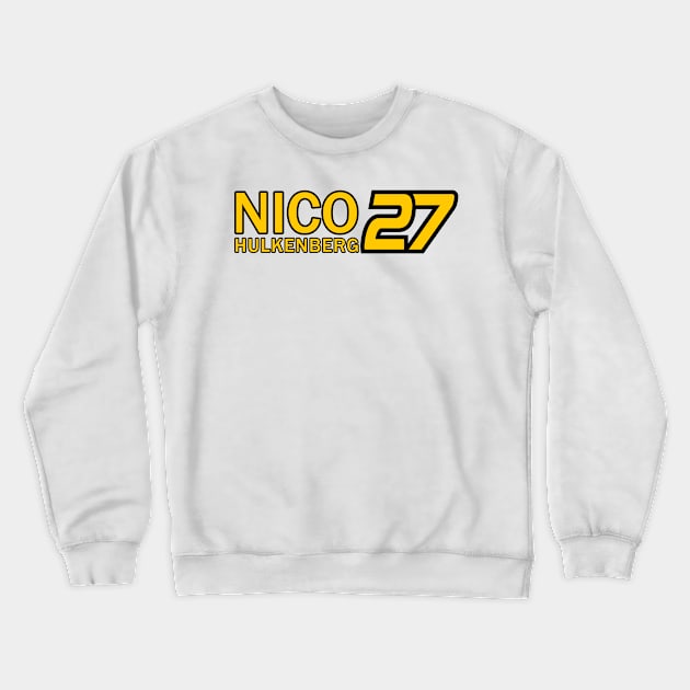 Nico Hulkenberg Formula 1 Crewneck Sweatshirt by thethirddriv3r